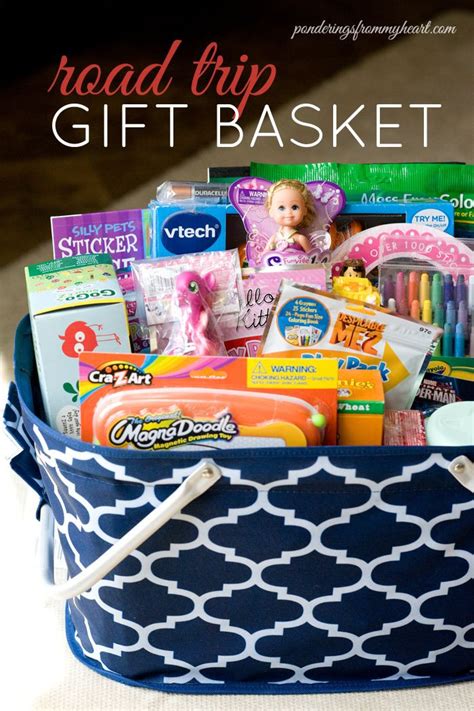 travel themed gift basket ideas